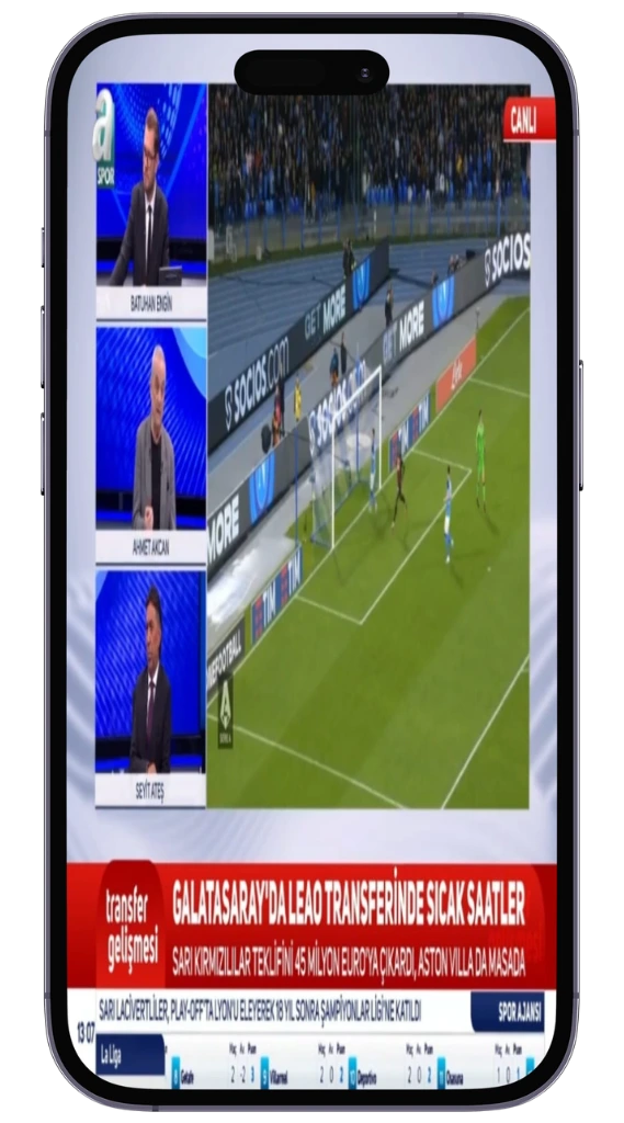 Canlı Spor — Maç Kaçırmıyorsunuz